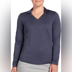 Lady Hagen Spacedye Long sleeve Golf Polo